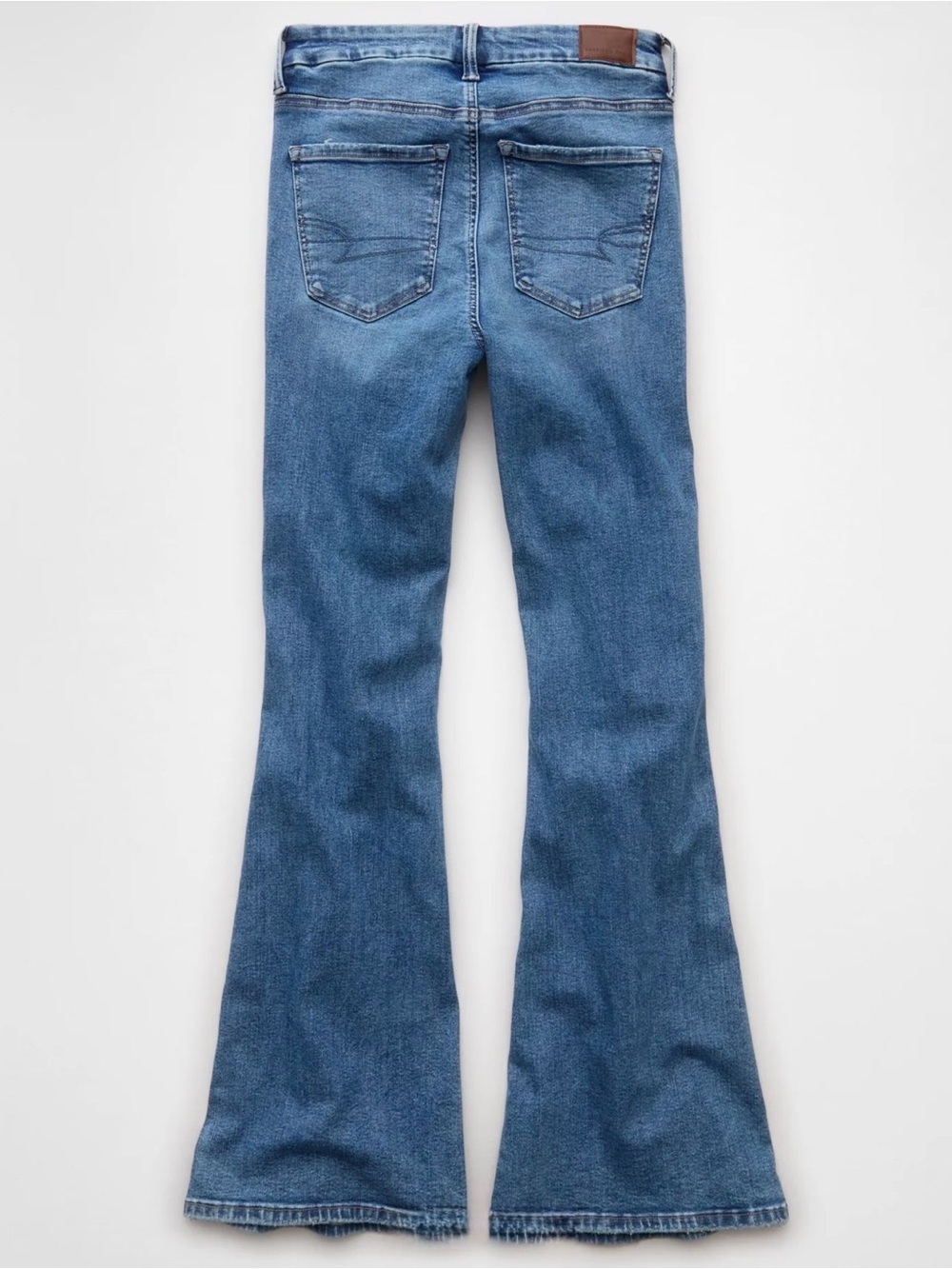 NWOT American Eagle AE Super High-Waisted Flare Jean - Picture 4 of 9